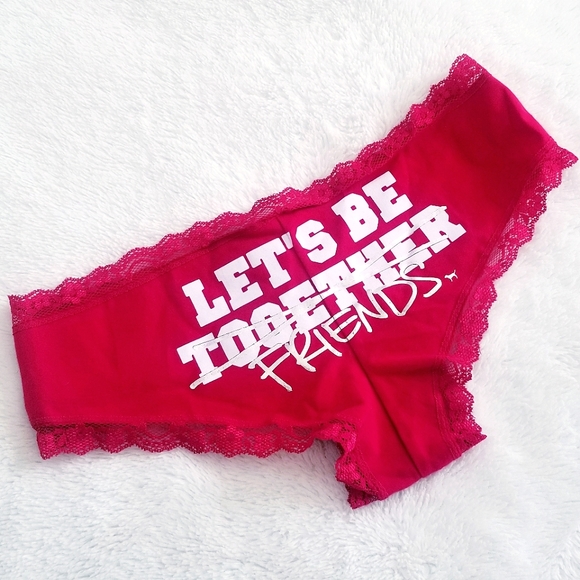 Victoria's Secret PINK Vintage Low Rise Hipster Cheeky Graphic Panty NWT - Picture 6 of 12